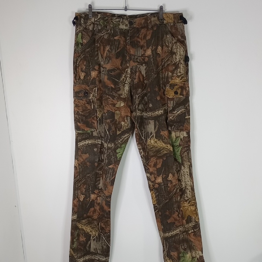 Men's Berne Camouflage Hunting Cargo Pants  Waist 38